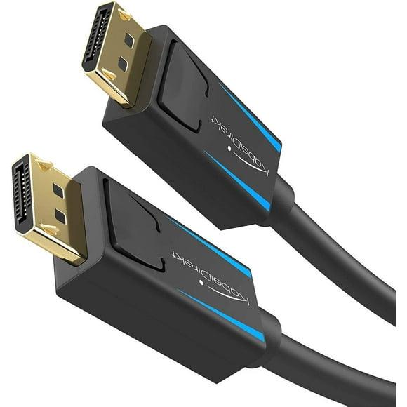 KabelDirekt – 8K DisplayPort Cable Version 1.4 (Supports 8K 60Hz, 4K 120Hz, HBR3, DSC, HDR10, DP8K) – 5m