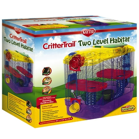 UPC: 0045125605259 | Kaytee Crittertrail Two Level Habitat for Pet Dwarf Hamsters  Gerbils or Mice