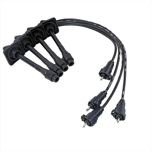 Ignition Spark Plug Wires 5mm for 1997-2001 Toyota Camry 1998-2000 RAV4 1999-2001 Solara - L4 4PC Set