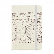 Formula Function Area Aggregation Notebook Official Fabric Hard Cover Classic Journal Diary