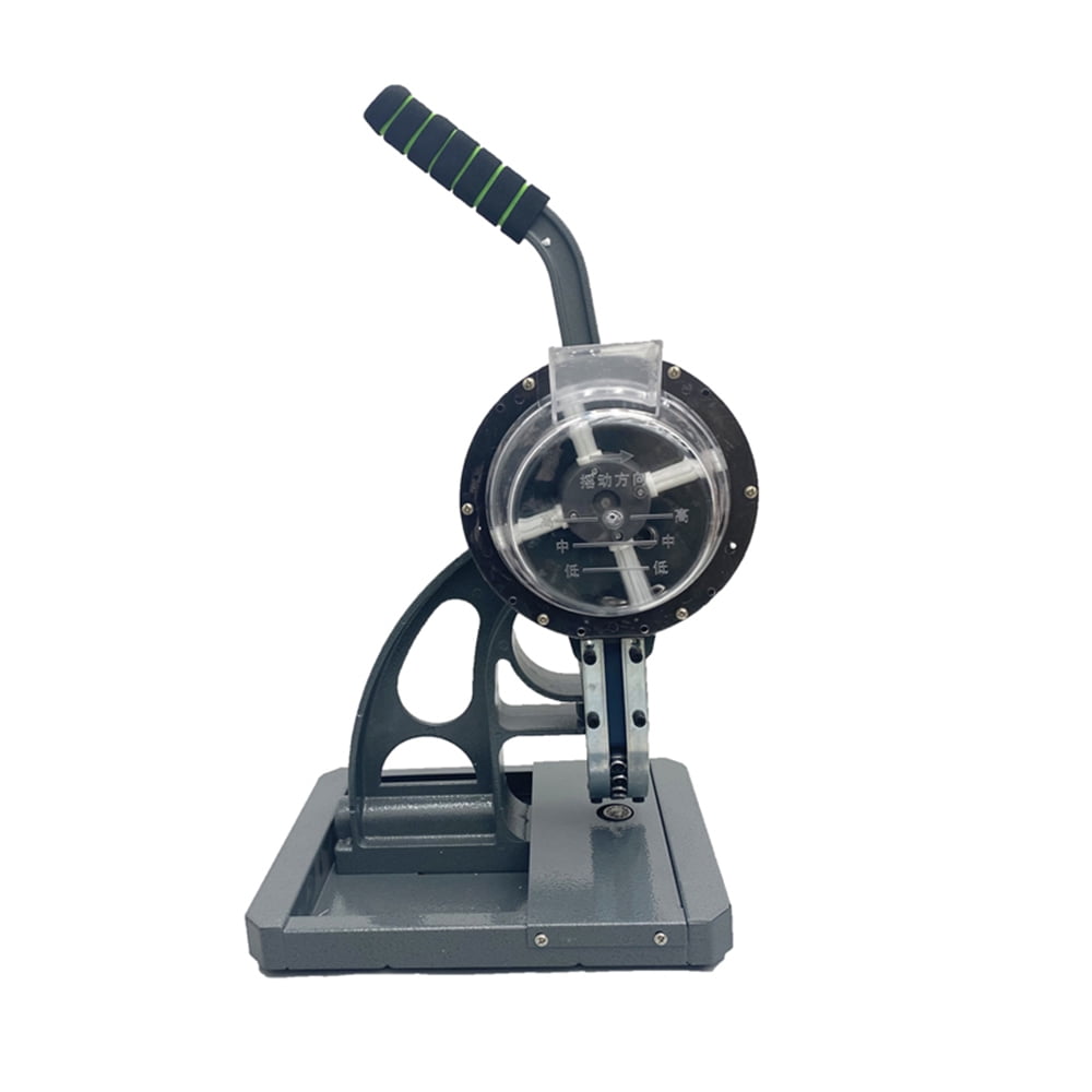 Techtongda Button Maker Machine Hand Press Eyelet Grommet Machine Eyelet Press Machine Hole Punch Tool Kit 10mm