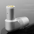 thumbnail image 4 of 2X Fever-Grade Vinyl LP Record Player Tonearm Heads Five-Pin 5Pin Plug Seat Tonearm Seat Heads Signal Line Pin Tonearm B,2 x LP phono tonearm head,Silver, 4 of 7