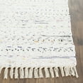 thumbnail image 3 of SAFAVIEH Rag Robynne Striped Cotton Area Rug, Ivory/Multi, 2'6" x 4', 3 of 10