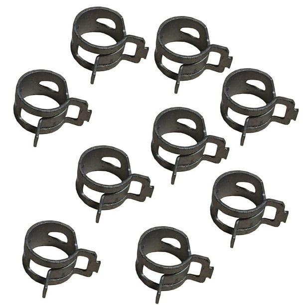 10-spring-action-gas-hose-clamps-fuel-line-clear-black-vinyl-od-7-16