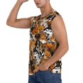 thumbnail image 3 of Disketp Dogs Different Breeds Sleeveless Tshirts For Men, Muscle Shirts For Men Dry Fit Tank Top-Medium, 3 of 8