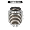 thumbnail image 6 of Unique Bargains Car Exhaust Flexible Pipe Bellows 50.8x82mm 2"x3.23" Universal Durable Stainless Steel Silver Tone, 6 of 6