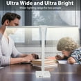 thumbnail image 3 of KOGYAS Desk Lamp for Home Office - LED Lamp with USB Port , Eye-Caring Double Swing Arm Bright Table Lamp, Dimmable Touch Lamp DeskTop Light for Bedroom/Living room/College, 3 of 8