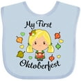thumbnail image 3 of Inktastic My First Oktoberfest Girl Boys or Girls Baby Bib, 3 of 4
