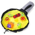 thumbnail image 3 of Organizador de juguetes, tapete de juego, canasta de juguetes para bebé, bolsa de juguetes plegable, almacenamiento infantil plegable, tapete de juego para bebé - Gris (S), 3 of 5
