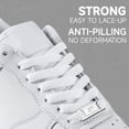 thumbnail image 4 of YLOKO Air Force 1 - Cordones para zapatos con cordones originales para zapatillas, etiqueta de encaje de metal para zapatillas, diseños personalizados para tu AF1 (negro), 4 of 5