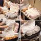 thumbnail image 3 of Cojín de galleta de gato con abrazos, cojín suave para sentarse durante mucho tiempo en la oficina, cojín para silla de aula para estudiantes, cojín cuadrado para el trasero, 3 of 6