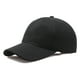 thumbnail image 2 of Unisex Sólido Casual En blanco Llanura Snapback Sombreros Hip-Hop Ajustable Bboy Gorra de béisbol para hombres Mujeres (Negro), 2 of 5