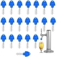 thumbnail image 1 of Beer Tap Cleaning Brush Set, 20-Pack Faucet Plug Brushes and Spout Stoppers, Blue, 1 of 7