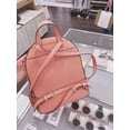 thumbnail image 3 of MICHAEL KORS JAYCEE MEDIUM ZIP BACKPACK BAG TOTE Sherbert LEATHER Gold, 3 of 3
