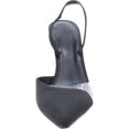 thumbnail image 3 of INC Womens Antoinette Faux Leather Pumps Slingback Heels, 3 of 3
