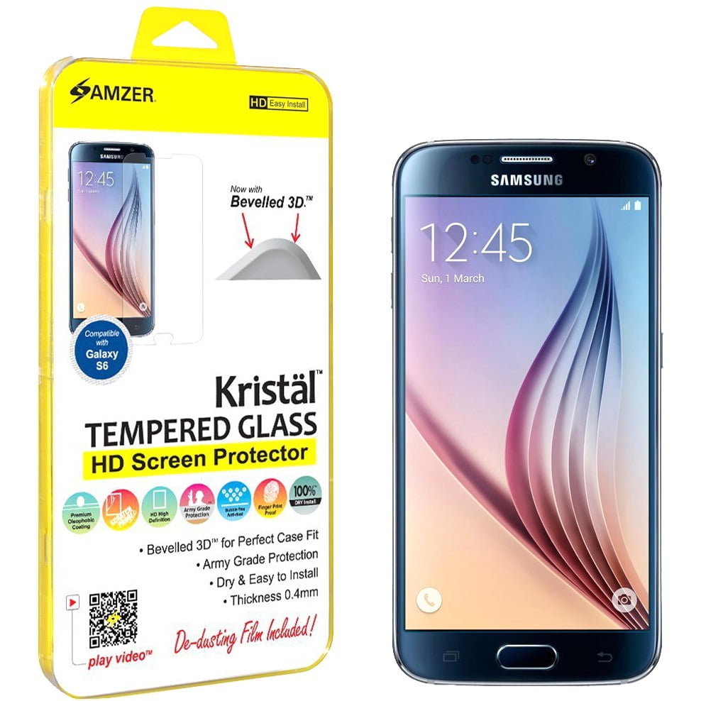 Amzer Kristal Tempered Glass HD Screen Protector