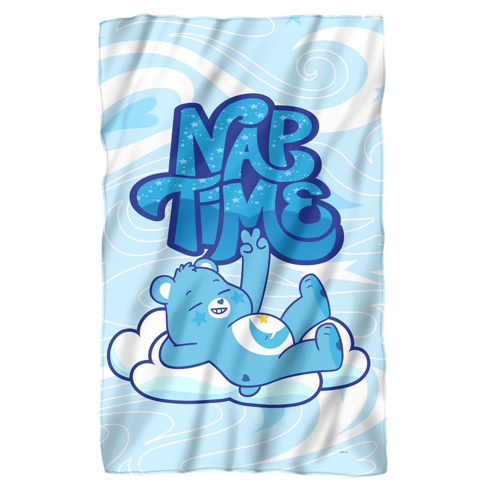 Care Bears Blanket, 36' x 58' Nap Time Fleece Blanket