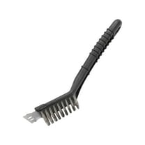 Clearance! Tswift Cleaning Brush with Handle Bbq Barbecue Grill Cleaner Brush Metal Scraper Steel Wire Brush Tool with Comfortable Handle Barbecue Accessories