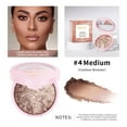 thumbnail image 1 of Multipurpose Bronzer Powder - 4 Color Mix & Match, Pearl Shimmer, Fine Texture, 9g - Face Contour, Highlighter, Eyeshadow, Long-Lasting Makeup, 1 of 6