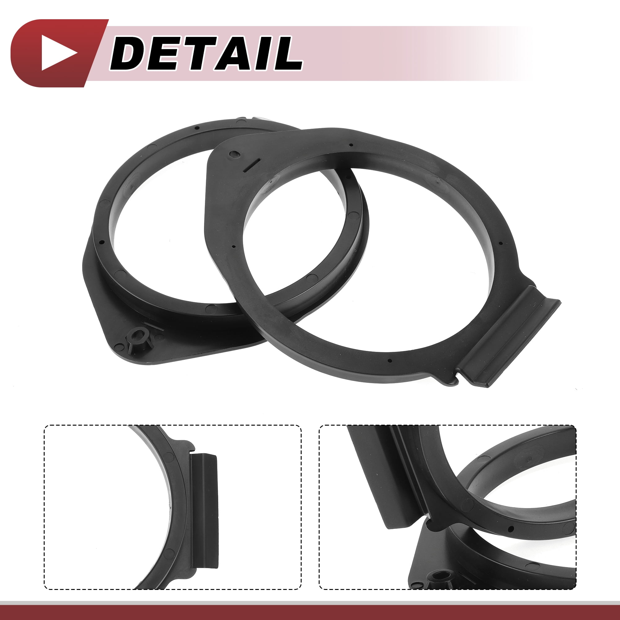 Unique Bargains 2Pcs Speaker for Spacer Ring for Chevrolet Avalanche for 2007-2020