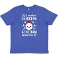thumbnail image 3 of Inktastic If It Involves Chickens & The Farm Count me in Youth T-Shirt, 3 of 5