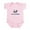 Petal Pink, variant on CafePress - I Love My Blue Heeler Infant Bodysuit - Baby Light Bodysuit, Size Newborn - 24 Months