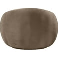 thumbnail image 5 of Meridian Furniture Emery Taupe Velvet Chair, 5 of 9