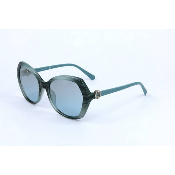 Swarovski sunglasses SK0165 WOMAN 55/18/140 87X SHINY TURQUOISE
