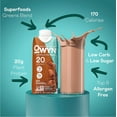 thumbnail image 6 of OWYN Plant Based Protein Shake, Dark Chocolate, 20g Protein, 11.15 fl oz, 12 Pack, 6 of 6