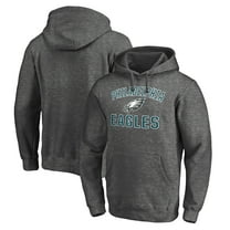 Men's Charcoal Philadelphia Eagles Victory Arch Pullover Hoodie