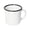 B, variant on 12oz Enamel Coffee Mug,Impact Resistant,Dishwasher Safe Enamel Finish,Great for Campsite,Tailgates,Picnics,BBQs