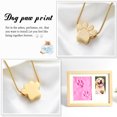 thumbnail image 3 of Pet Cremation Jewelry for Ashes Urn Necklace Paw Print Pet Keepsake Jewelry for Pet/Dog's/Cat's Ashes Pendant Memorial Gifts, 3 of 5