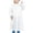 White, variant on Miluxas Cute Translucent Raincoat, Lightweight Waterproof EVA Hooded Poncho, Reusable Rain Jacket with Snap Buttons for Boys & Girls Purple 6-8Years
