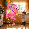 thumbnail image 6 of 4 In 1 Flamingo Piñata, 23'' Hawaiian Piñatas Bundle, Tropical Hawaiian Party Decor Stick etc Flamingo Party Pinata for Flamingo Party Favor Bag Fillers Decorations, 6 of 7