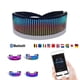 thumbnail image 1 of Bluetooth 4.0 RGB programable, gafas LED iluminadas a todo color, recargable por USB, 1 of 5