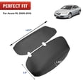 thumbnail image 2 of KBH Car Center Console Lid Armrest Cover for 2005-2010 Acura RL, Black Leather Skin Upholstery Replacement Cover for Interior Accessories, 2 of 5