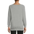 thumbnail image 4 of Time and Tru Women's Maternity Side Snap Sweatshirt, 4 of 6
