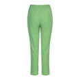 thumbnail image 5 of Baqcunre Pants Cotton Casual Home Female,Size XXL,Women'S Pants,Wide Leg Pants Woman,Pants For Women,Womens Fashion,Womens Clothes,Green Pants, 5 of 9