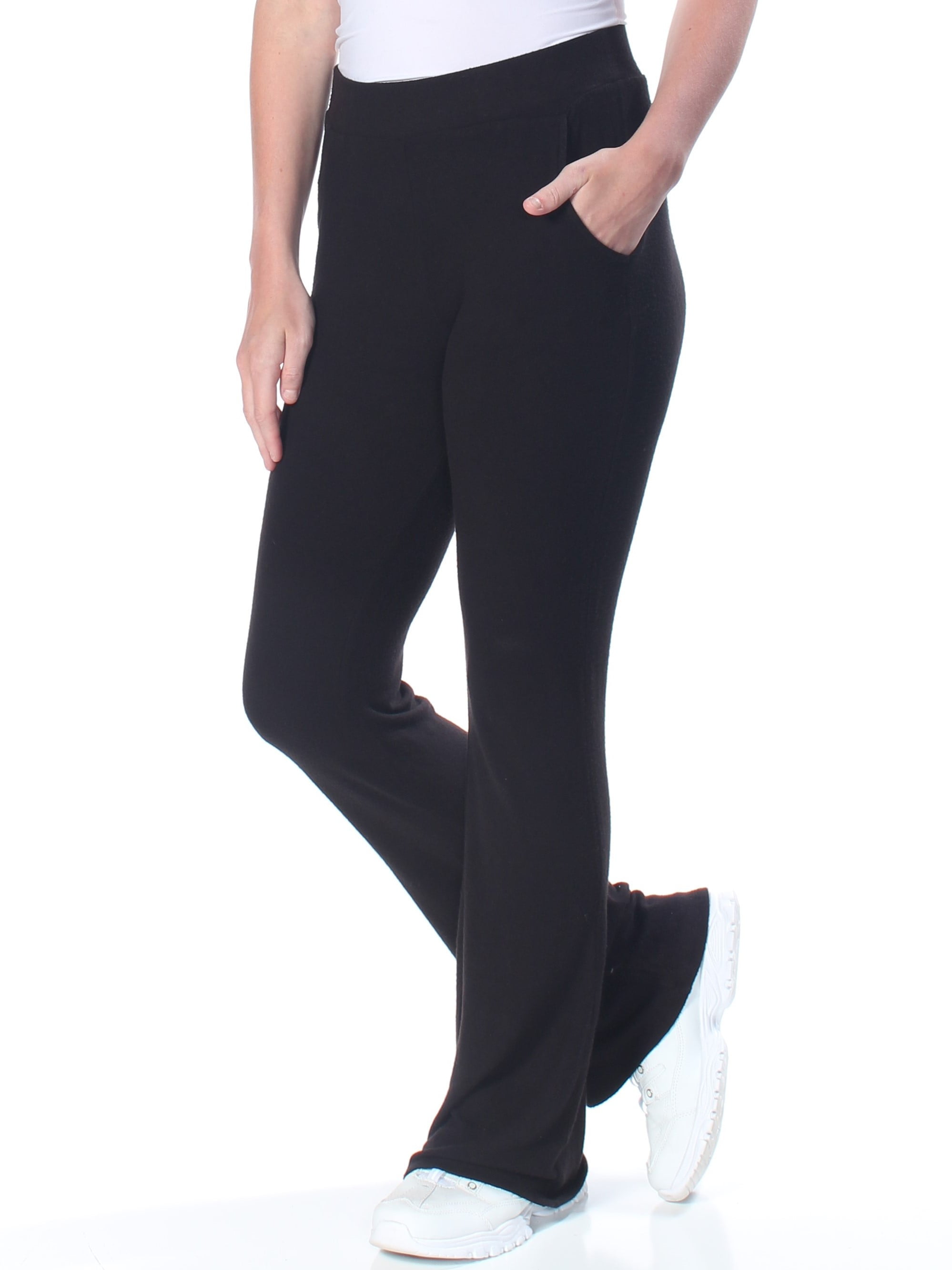 womens black flare pants