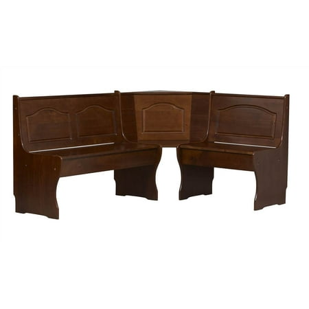 Linon Home Decor Products Inc Chelsea Corner Nook Walnut Linon Home Decor Products Inc Chelsea Corner Nook Walnut