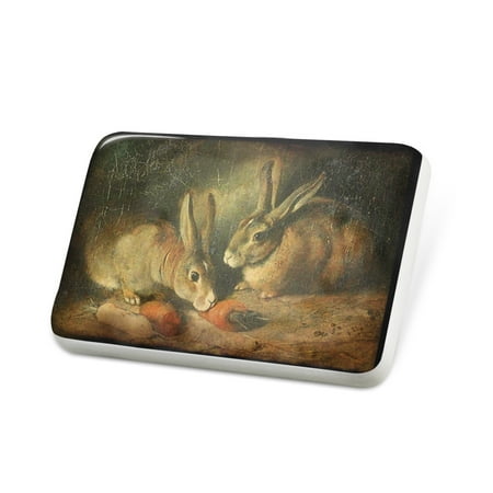 Porcelein Pin Rabbit Bunny Vintage Lapel Badge – NEONBLOND