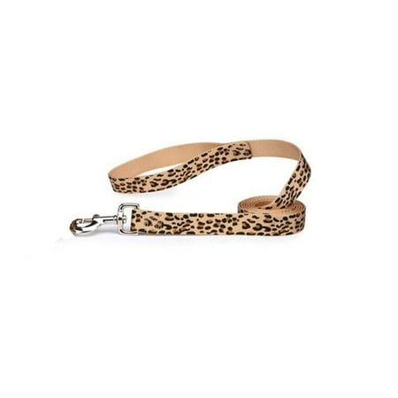 Pet Pals ZA1517 66 10 ESC Animal Print Lead 6 Ft x 1 In Cheetah