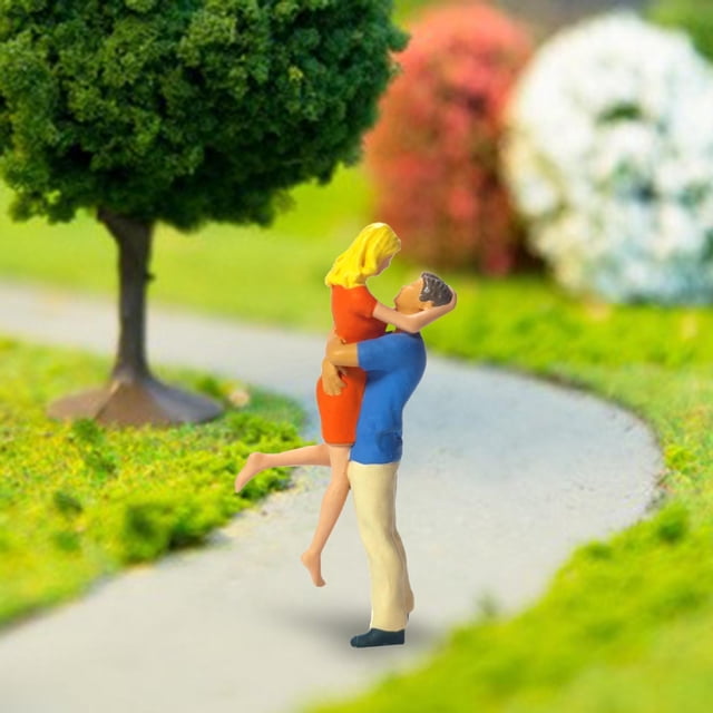 Figura en miniatura Hugo Diorama Street 1:64 Naranja