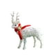 thumbnail image 2 of Elks Ornaments White Red Pink Bow Scarf Home Party Decor, White Elks Ornaments Red Pink Bow Scarf, Christmas Home Party Decoration, Festive Holiday Ornaments, Decorative Christmas Accents, Metal, 2 of 9