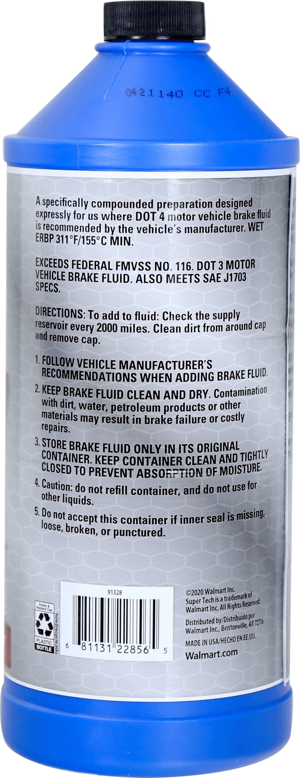 Shop Motorcraft Brake Fluid Super Dot4 with great discounts and prices  online - Oct 2023