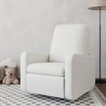 thumbnail image 2 of Graco Teddi Power Recliner Swivel Glider, Ivory Basketweave, 2 of 18