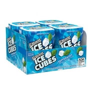 Ice Breakers Ice Cubes Sugar Free Gum, Peppermint, 40 pieces, 4 ct (Pack of 5)