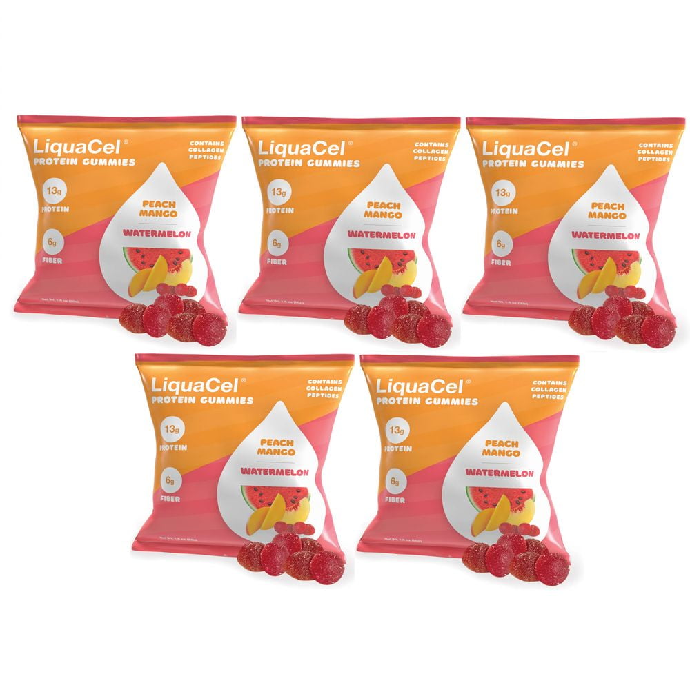 Protein Gummies by Liquacel Size 5Pack