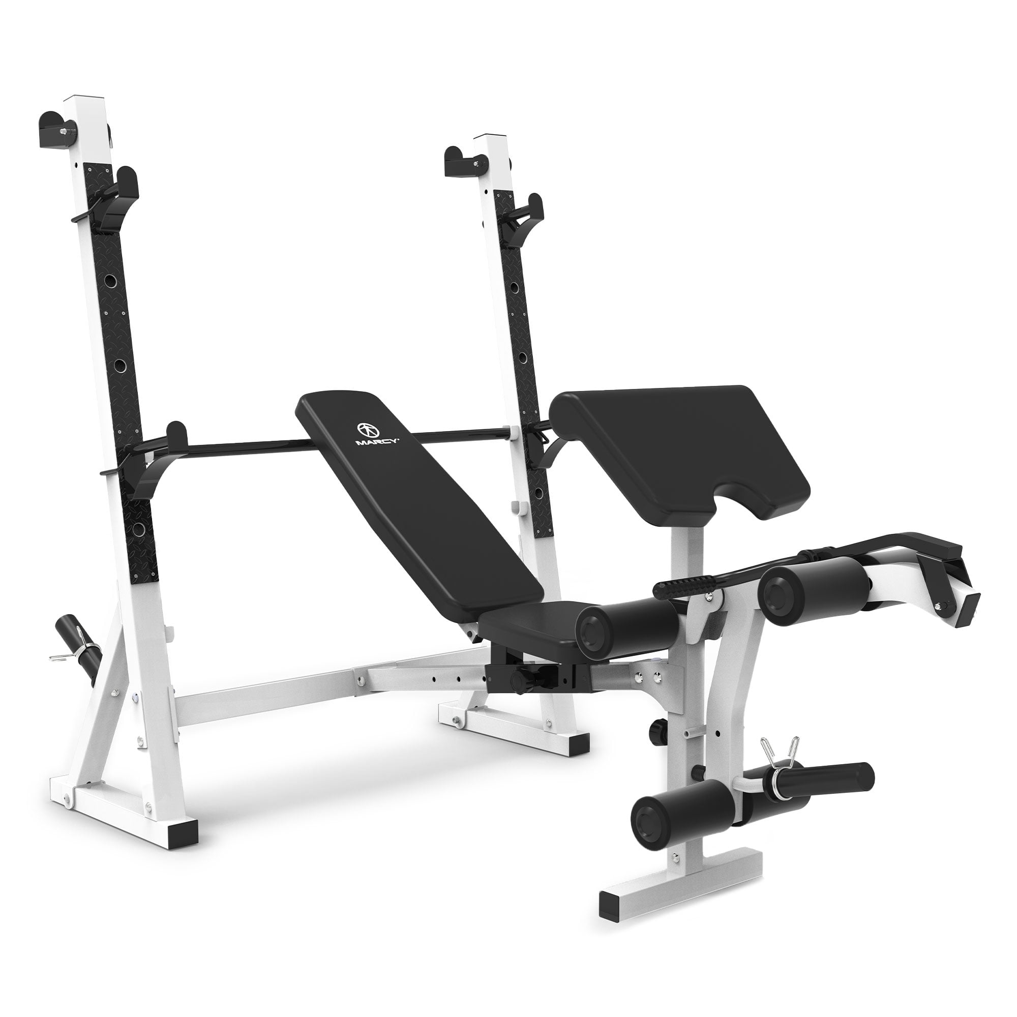 Marcy Pro Adjustable Olympic Weight Bench MD-857 - Walmart.com