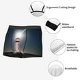 thumbnail image 6 of Fotbe Peggy's Cove Lighthouse Men’s Total Support Pouch Boxer Briefs, X-Temp Cooling, Moisture-Wicking Underwear, Regular, Long-leg and Trunk-X-Large, 6 of 9